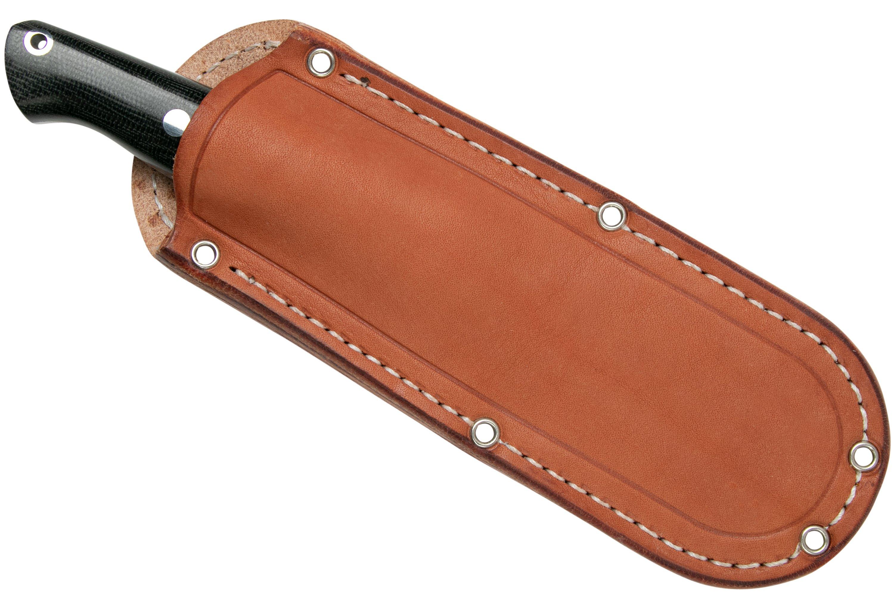 Bark River Gunny CPM 3V, Black Canvas Micarta | Advantageously shopping at  Knivesandtools.com