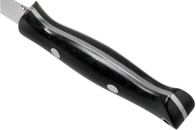 Imagen para Bark River Bravo EDC CPM 3V Rampless, Black Canvas Micarta cuchillo bushcraft