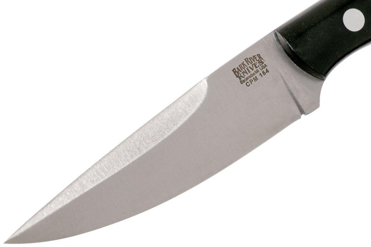 Bark River Donnybrook CPM 154 Black Canvas Micarta 