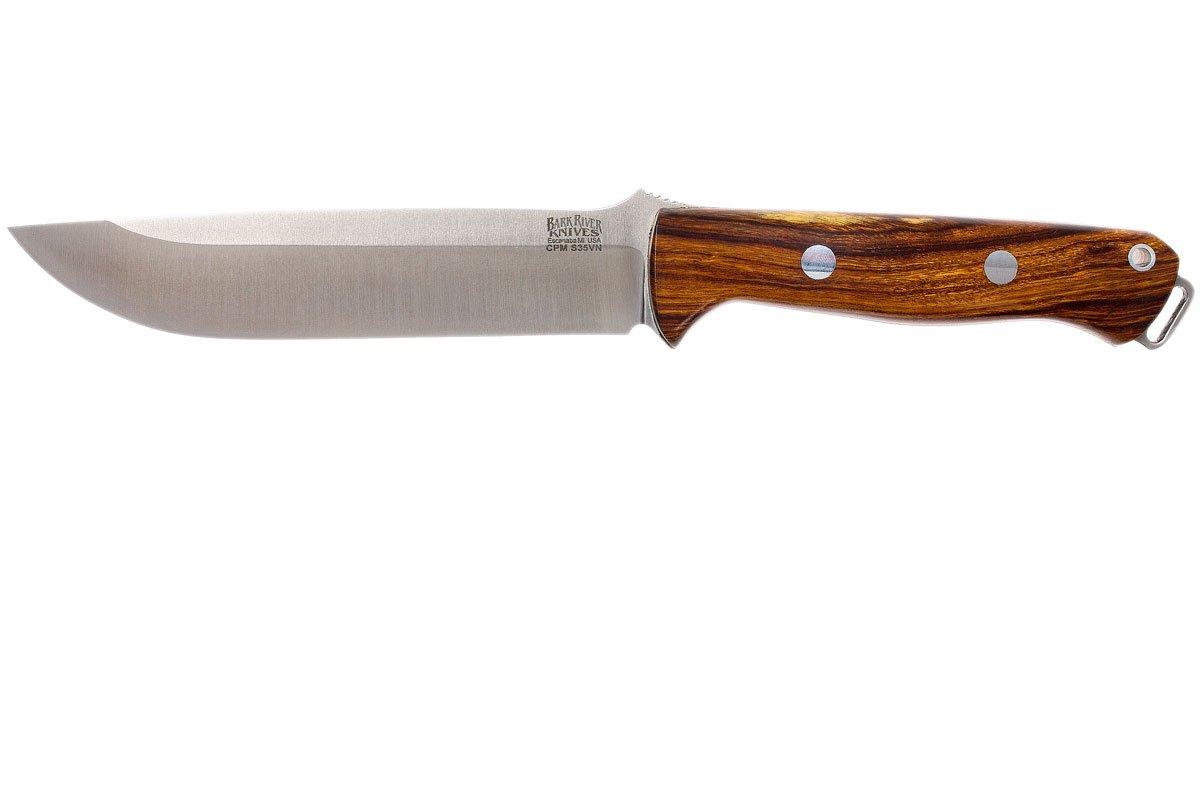 Bark River Bravo 1.5 S35VN, Desert Ironwood, brown sheath | Advantageously  shopping at Knivesandtools.com