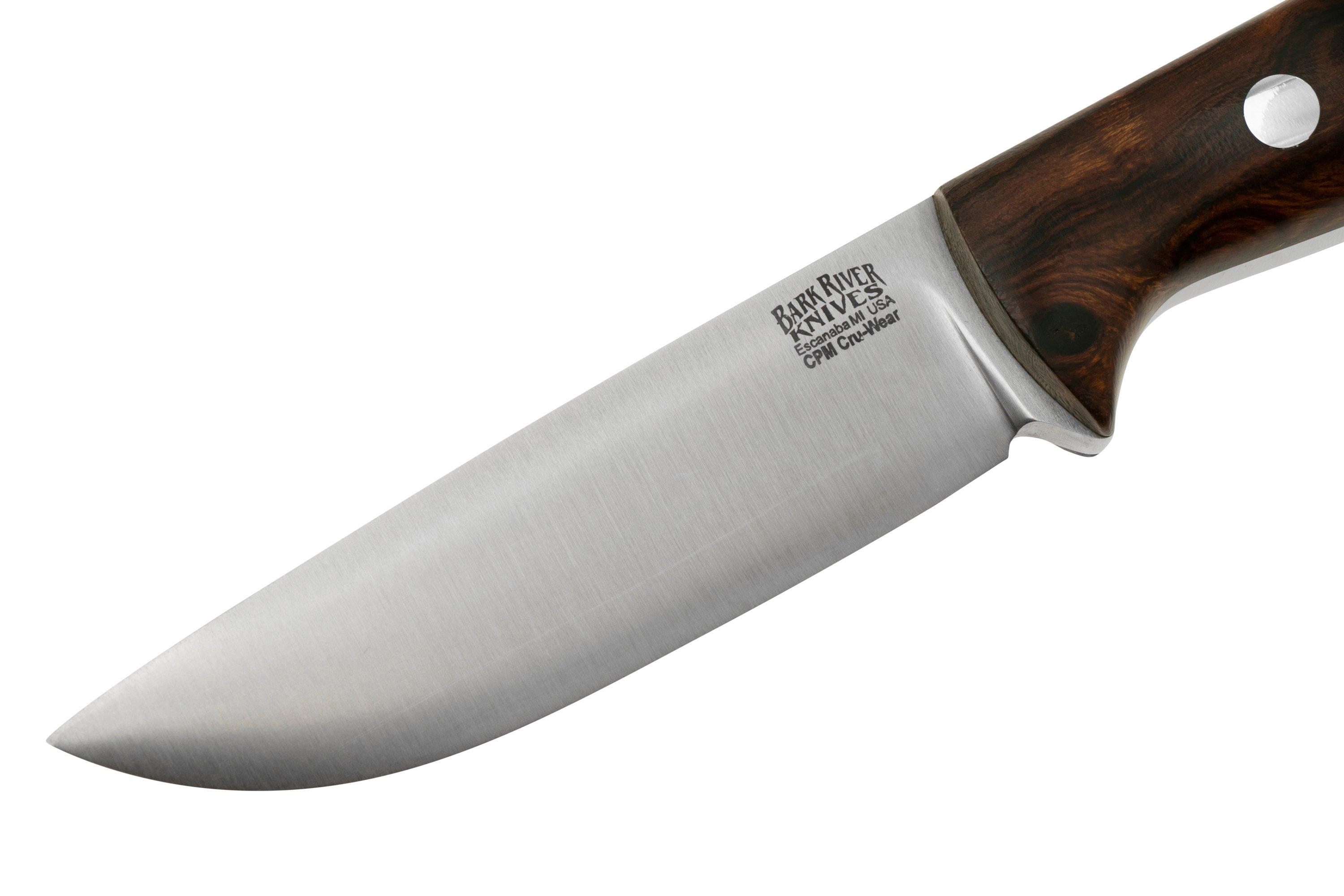 Bark River Bravo 1 Cru-Wear Rampless, Desert Ironwood, bushcraft