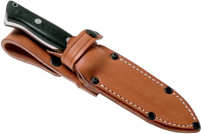 Afbeelding voor Bark River Bravo 1 CPM 154CM Field Knife, Black Canvas Micarta
