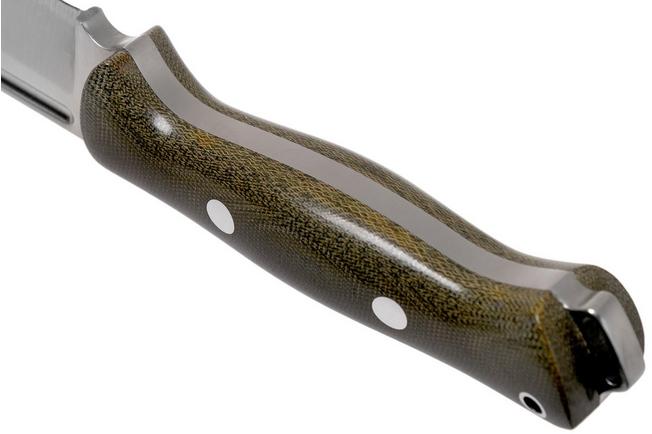 Bild für Bark River Bravo Squad Leader CPM 3V, Green Canvas Micarta