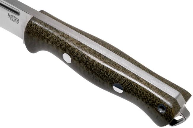 Bild für Bark River Bravo Squad Leader CPM 3V, Green Canvas Micarta