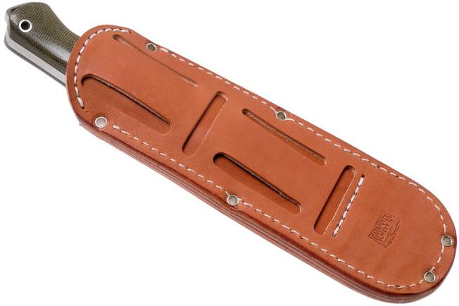 Bild für Bark River Bravo Squad Leader CPM 3V, Green Canvas Micarta