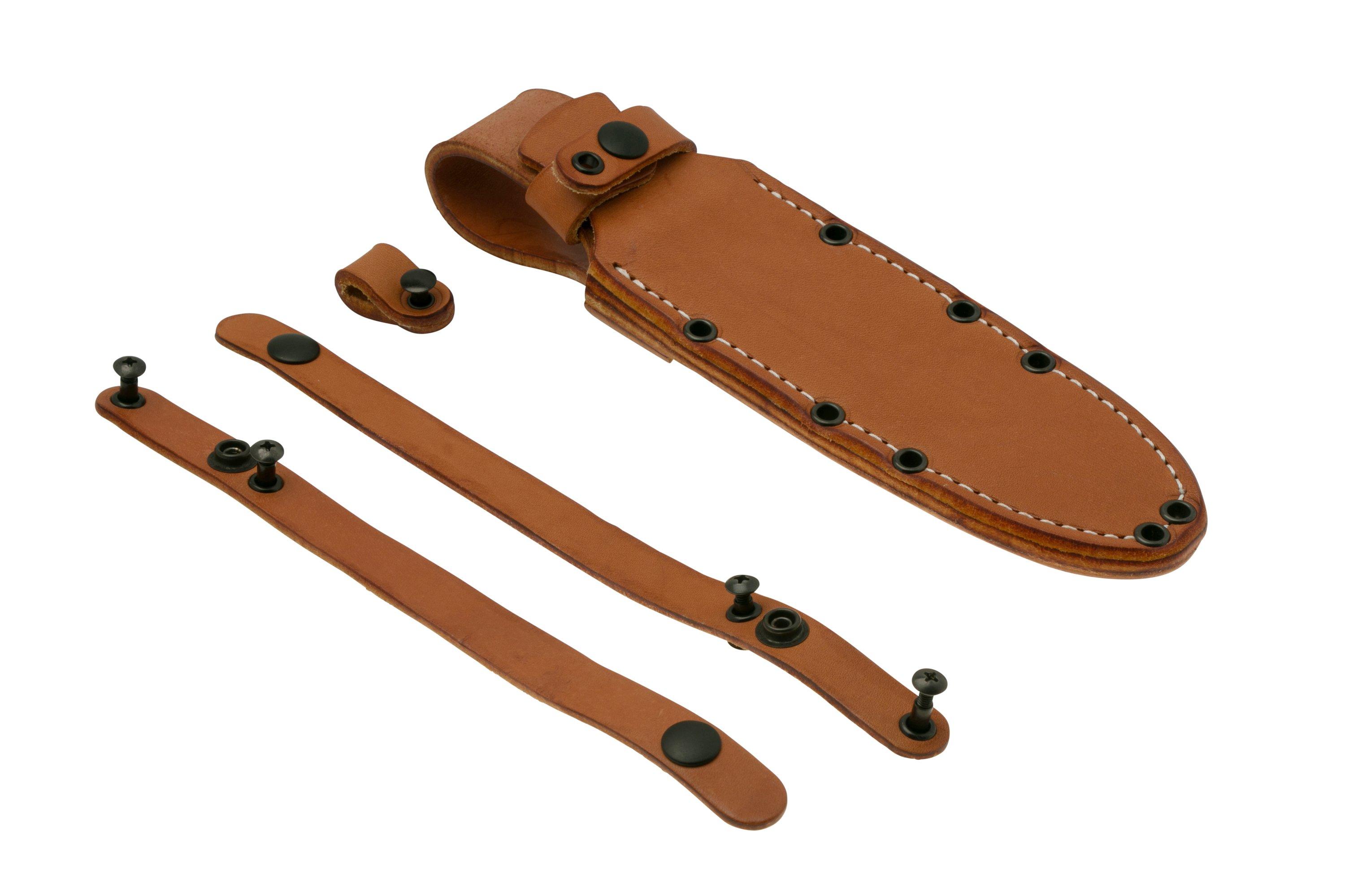 Bark River Bravo Strikeforce 2, CPM 3V Black Micarta Red Liner, fixed