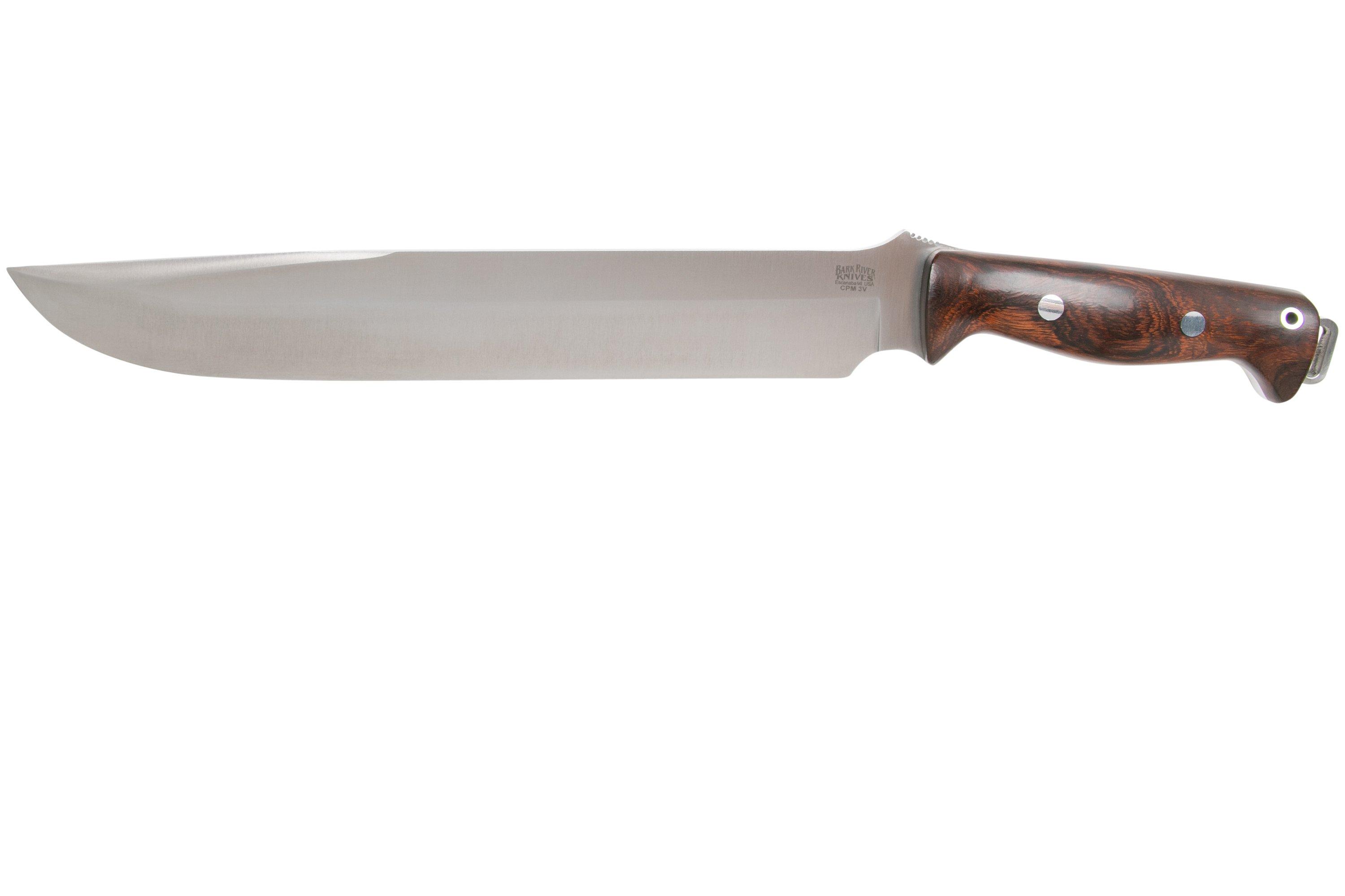 Bark River Bravo 3 CPM 3V Desert Ironwood, survival knife