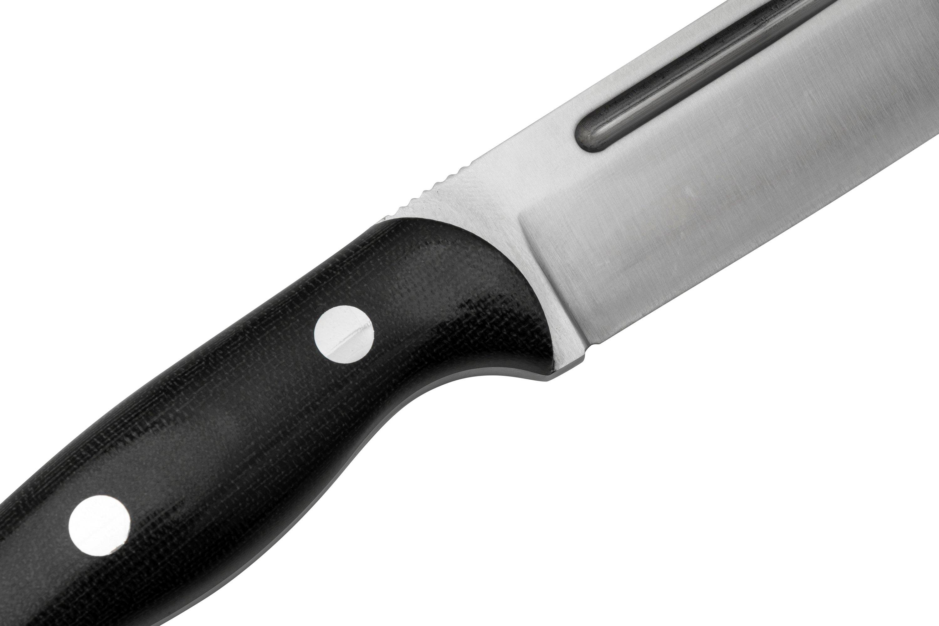 Bark River Cub CPM 3V Black Canvas Micarta, bushcraft knife