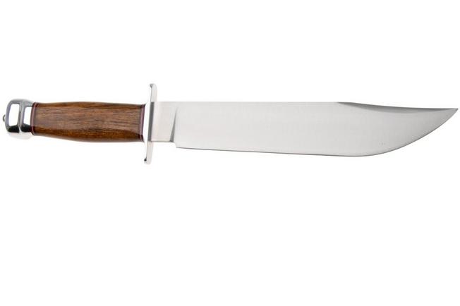 Image for Bark River 1909 Michigan Bowie Clip Point BR-09-214 Satin A2, Desert Ironwood, Double Quillion, bowie knife