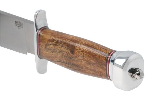 Image for Bark River 1909 Michigan Bowie Clip Point BR-09-214 Satin A2, Desert Ironwood, Double Quillion, bowie knife