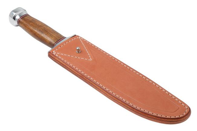 Image for Bark River 1909 Michigan Bowie Clip Point BR-09-214 Satin A2, Desert Ironwood, Double Quillion, bowie knife