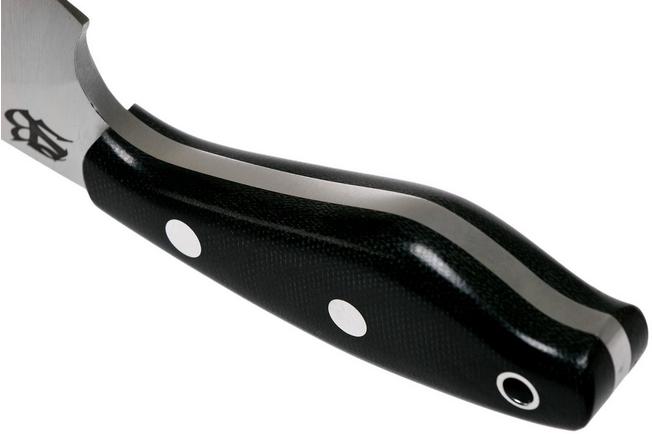Imagen para Bark River Occipital CPM 154, Black Canvas Micarta cuchillo de caza, Jim Skelton design