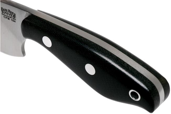 Imagen para Bark River Occipital CPM 154, Black Canvas Micarta cuchillo de caza, Jim Skelton design
