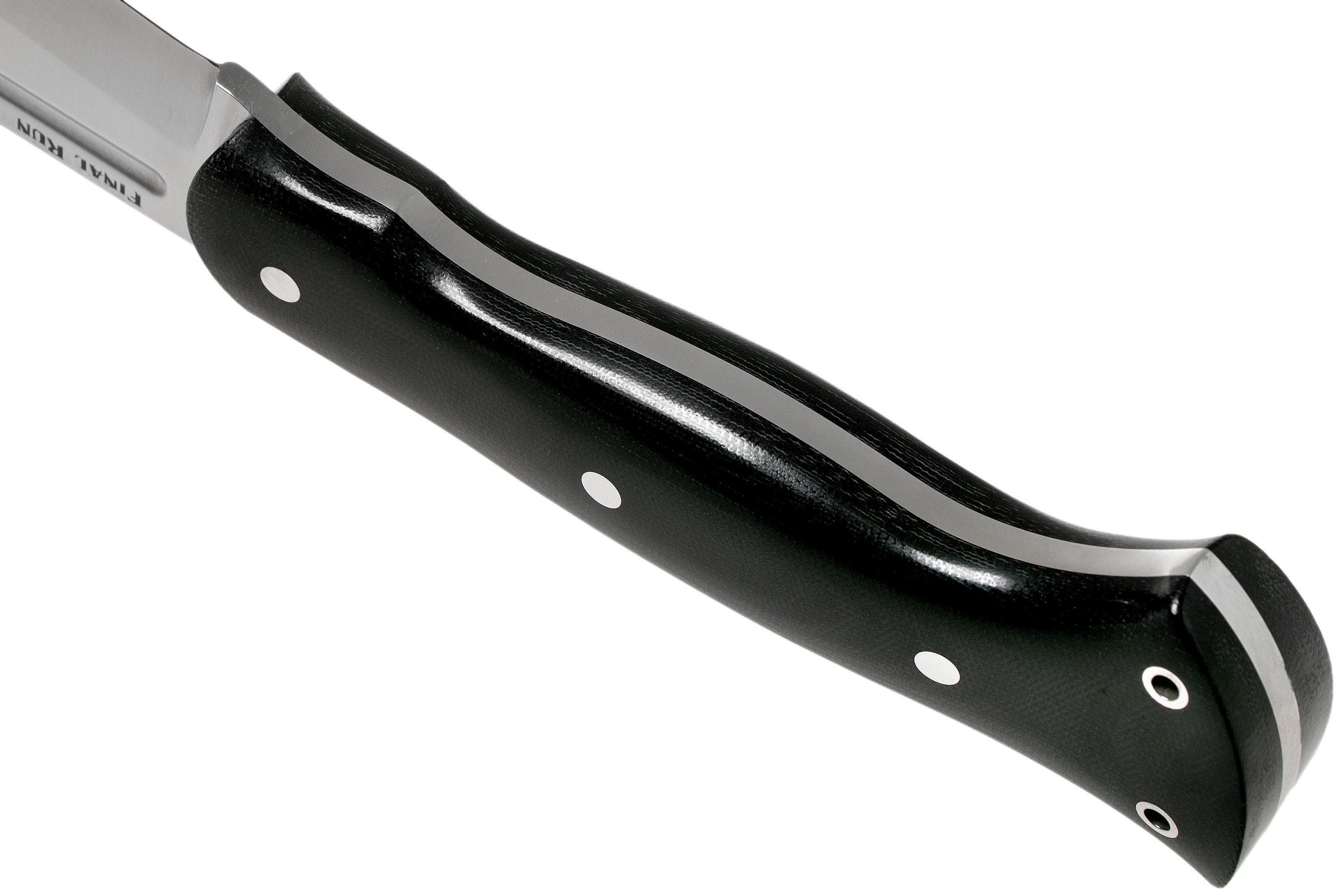 Bark River JX5 Vengeful 1 CPM 3V Black Canvas Micarta machete