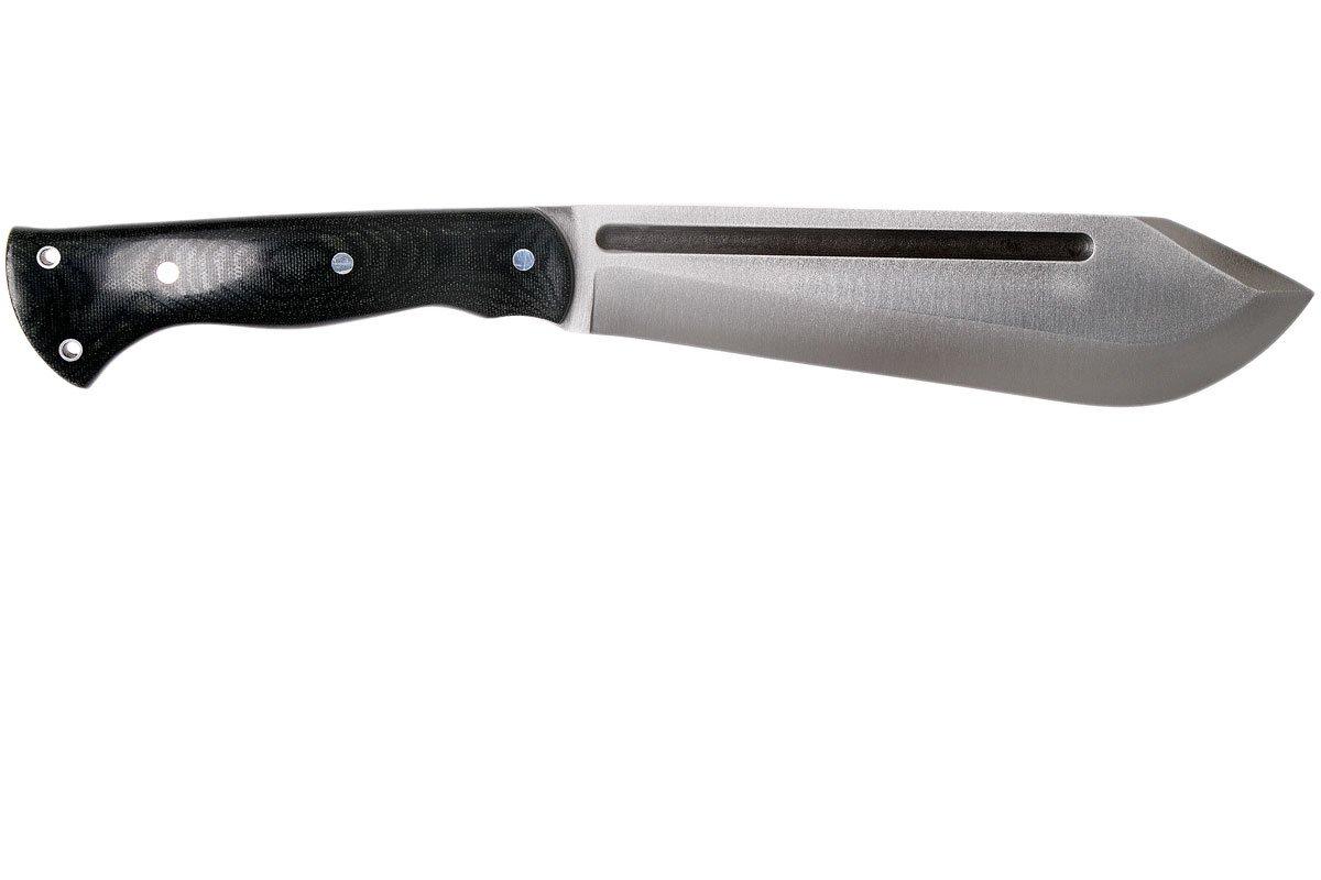 Bark River JX5 Vengeful 1 CPM 3V Black Canvas Micarta machete