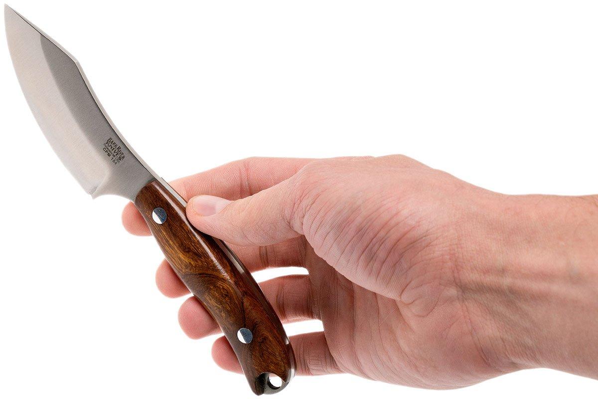 Bark River JX6 Companion CPM 154, Desert Ironwood, brown sheath