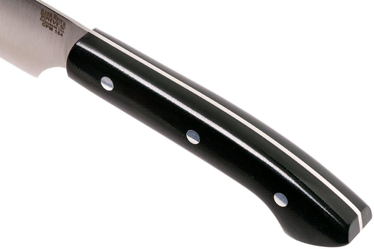 Bark River Petty Z CPM 154, Black Canvas Micarta Advantageously shopping at