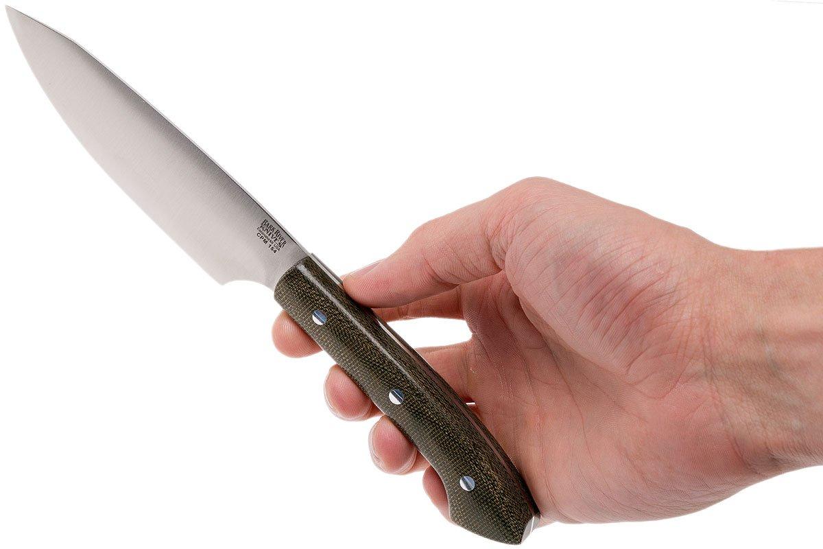 Bark River Petty Z CPM 154, Green Canvas Micarta Advantageously shopping at