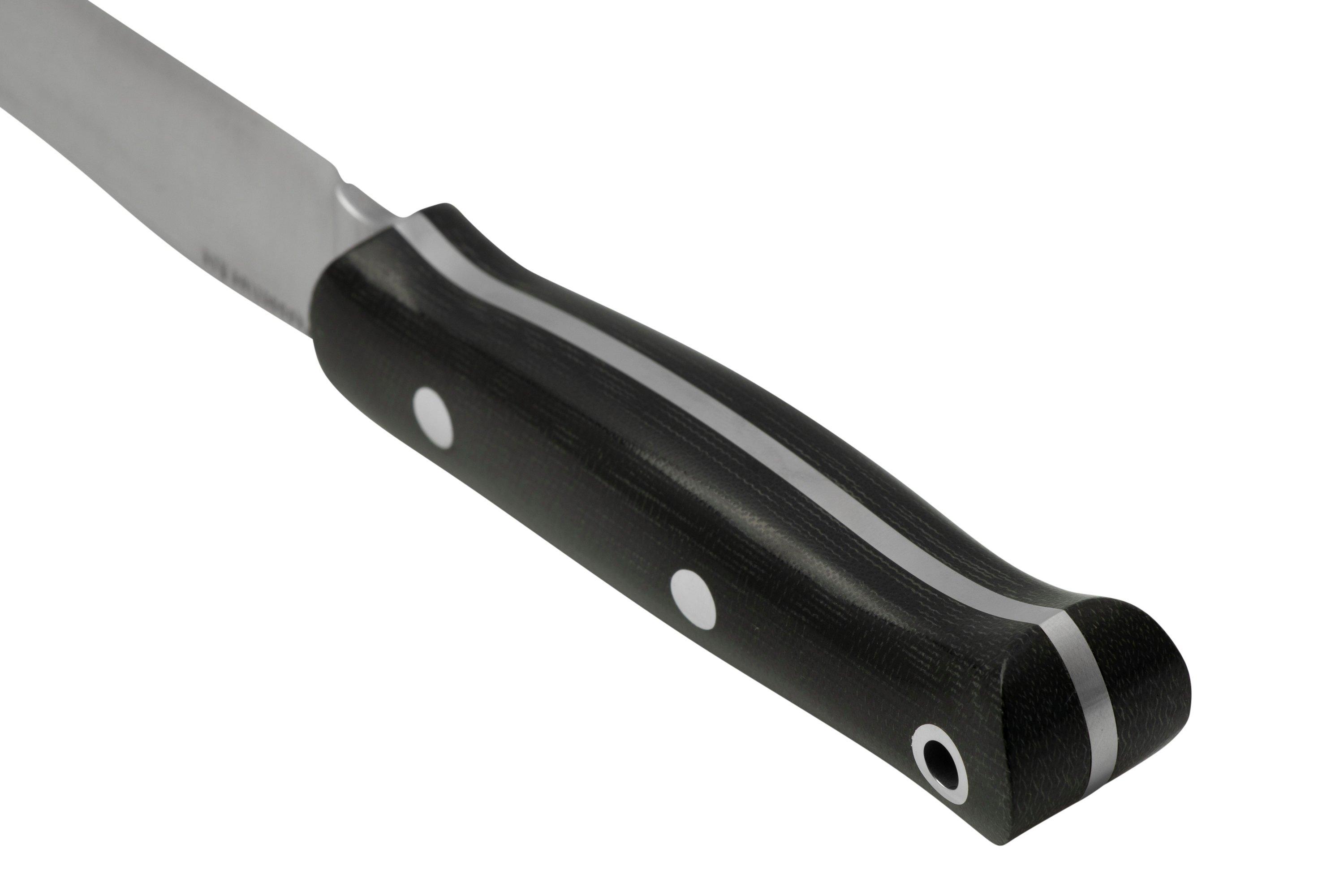 Bark River Ultra Lite Field Knife CPM 3V Black Canvas Micarta