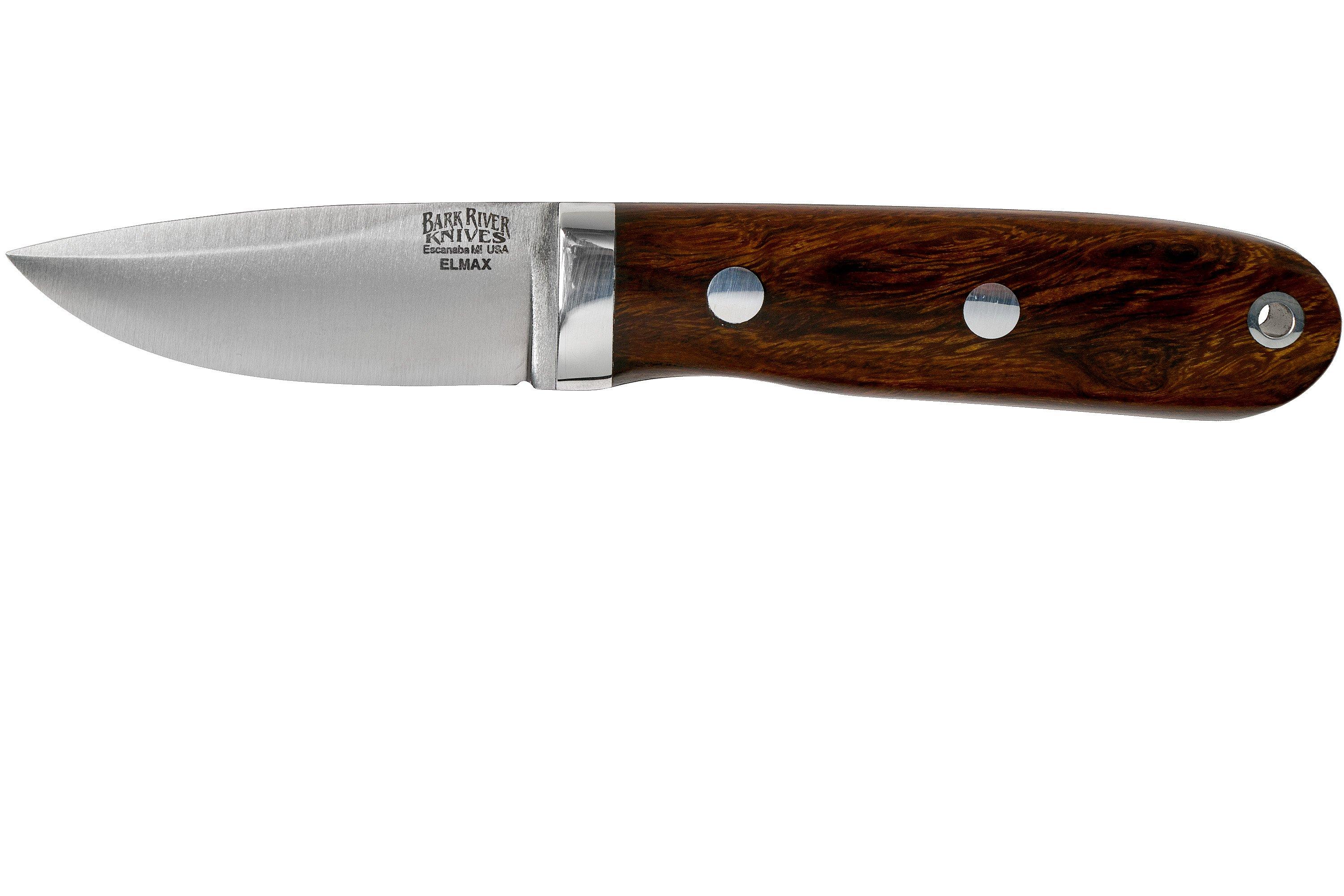Bark River City Knife Elmax, Desert Ironwood, fixed knife