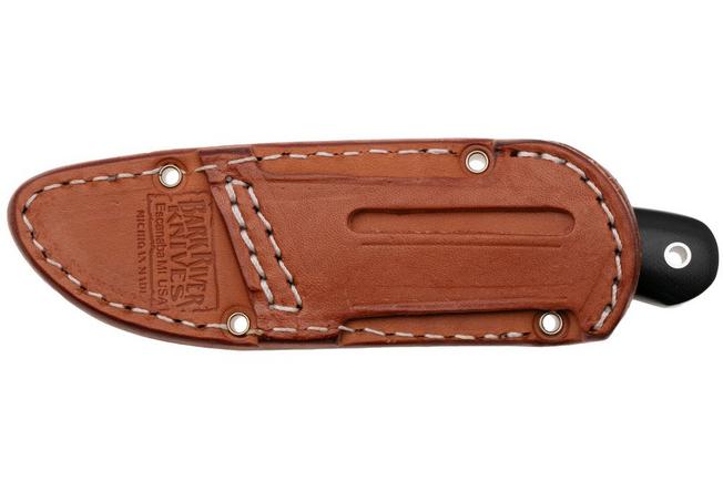 Afbeelding voor Bark River Essential CPM MagnaCut, Black Canvas Micarta, vaststaand mes