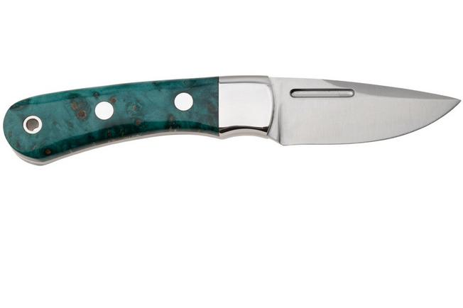 Afbeelding voor Bark River Essential CPM MagnaCut, Blue & Gold Elder Burl, vaststaand me