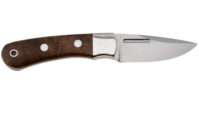 Afbeelding voor Bark River Essential CPM MagnaCut, Dark Birdseye Maple, vaststaand mes