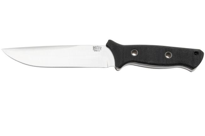 Afbeelding voor Bark River Gen 2 Bravo 6 CPM 3V, Black Canvas Micarta, outdoormes