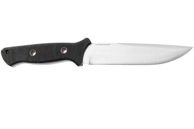 Afbeelding voor Bark River Gen 2 Bravo 6 CPM 3V, Black Canvas Micarta, outdoormes