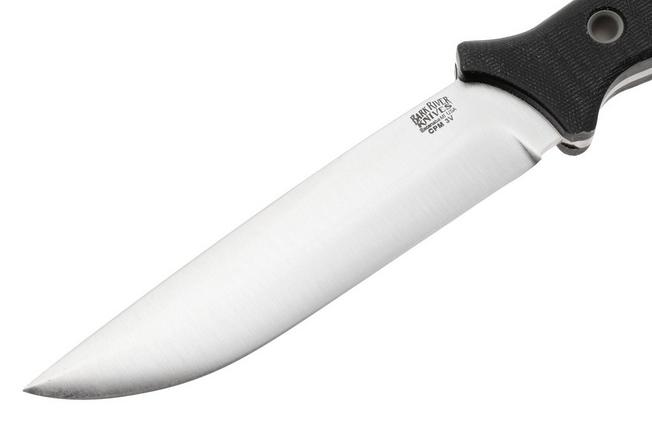 Afbeelding voor Bark River Gen 2 Bravo 6 CPM 3V, Black Canvas Micarta, outdoormes