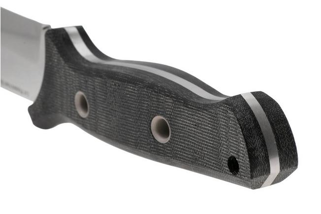 Afbeelding voor Bark River Gen 2 Bravo 6 CPM 3V, Black Canvas Micarta, outdoormes