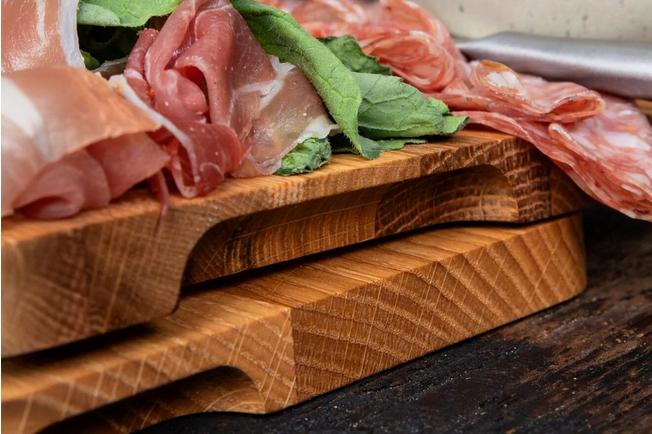 Afbeelding voor Boska Monaco+ Ultimate Charcuterie Set 307200, eikenhouten borrelplank, set van 11 stuks