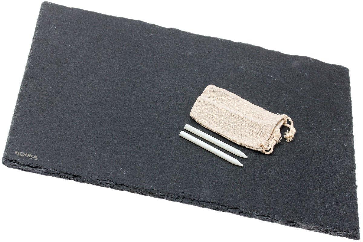 The Just Slate Company Planche à Fromage Rectangulaire En Ardoise