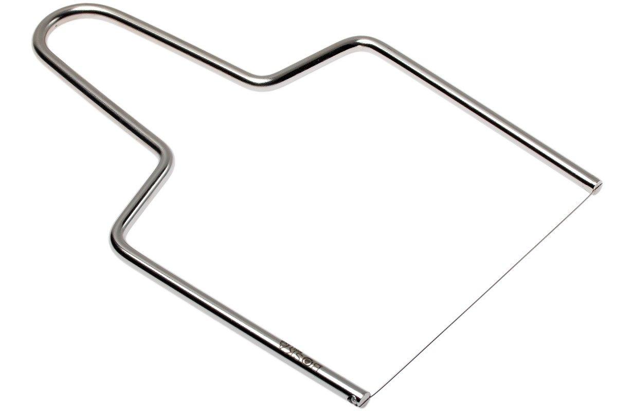 BOSKA Roquefort Cheese Cutter Bow - 145mm (Medium) Stainless Steel Wire Slicer For Soft & Crumbly Cheeses