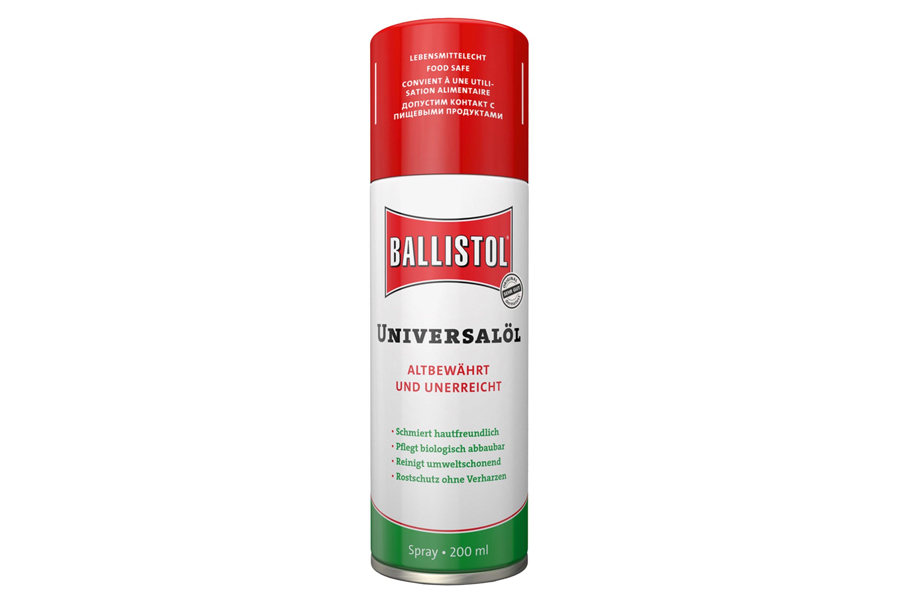 Ballistol huile d'entretien spray, 200 ml  Achetez à prix avantageux chez