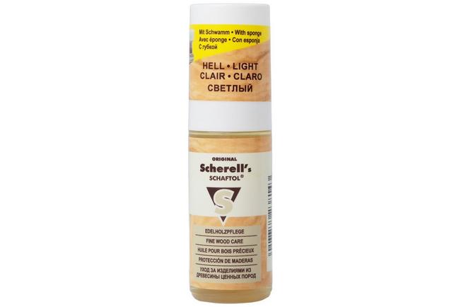 Afbeelding voor Ballistol Scherell's Schaftol 23814 Wood Care Oil, Light, houtolie, 50 ml, incl. spons