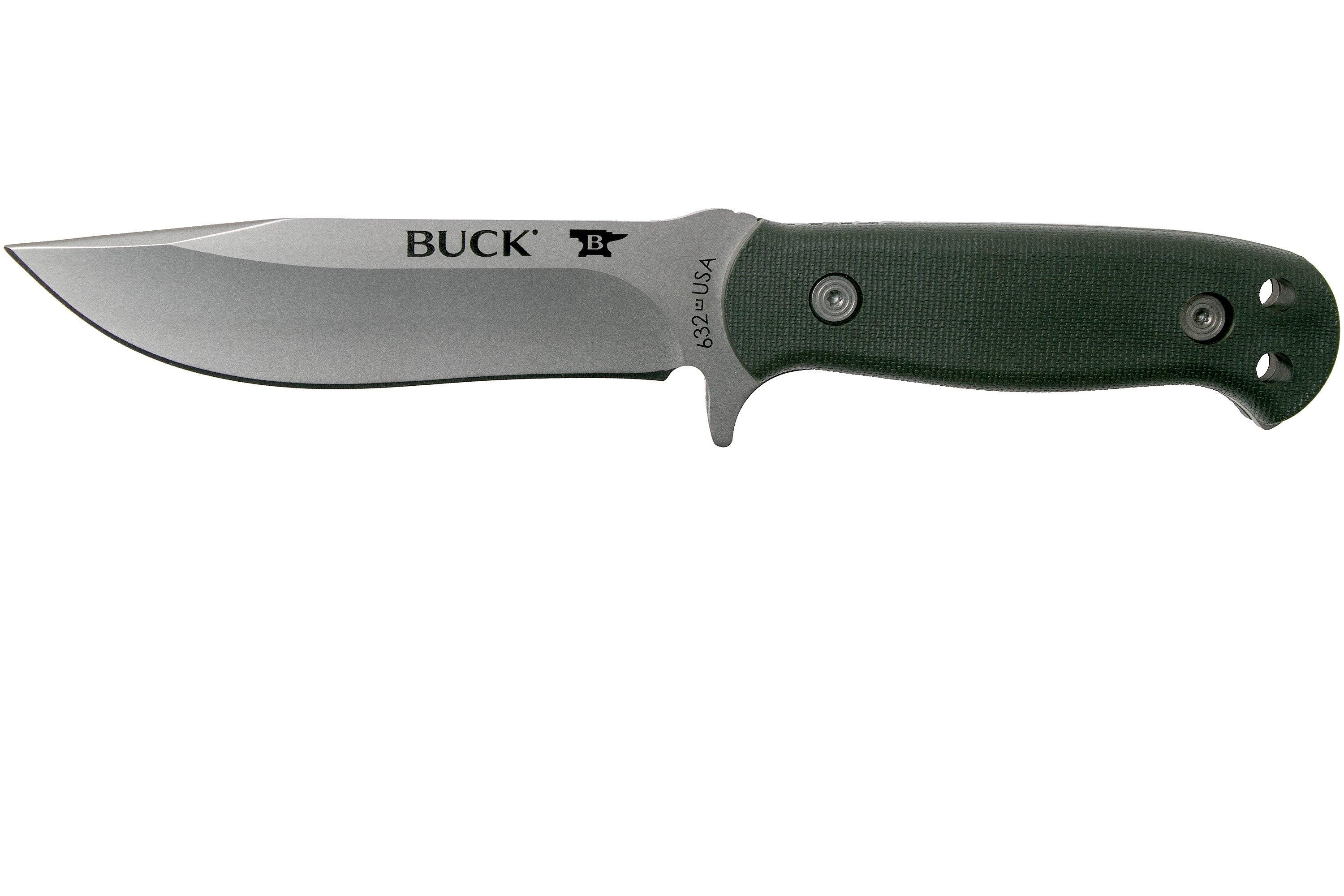 Buck 632 Mesa OD Green 632GRS outdoor knife | Advantageously shopping ...