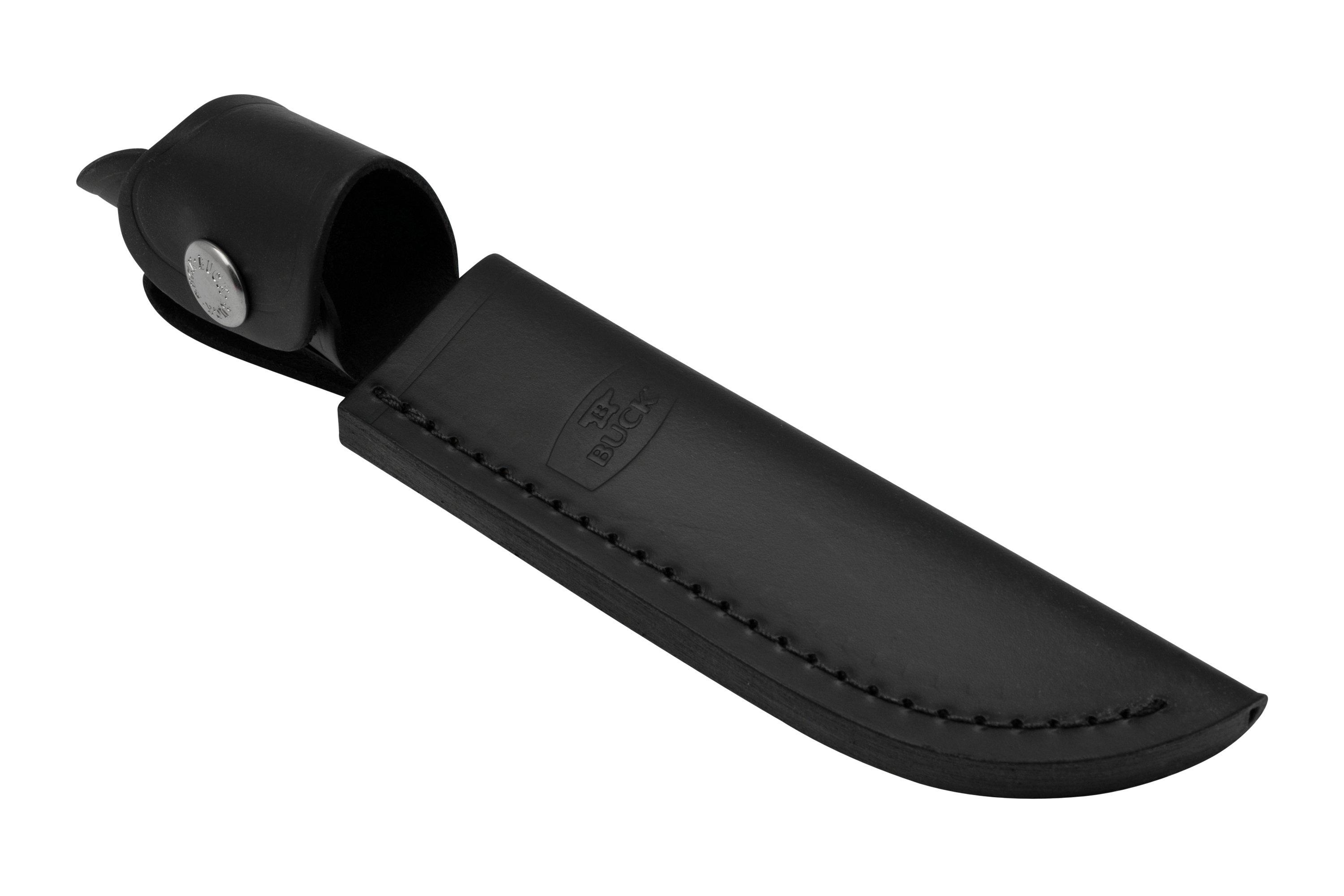 Buck 105 Genuine Leather Sheath 0105-05-BK, Black | Advantageously ...