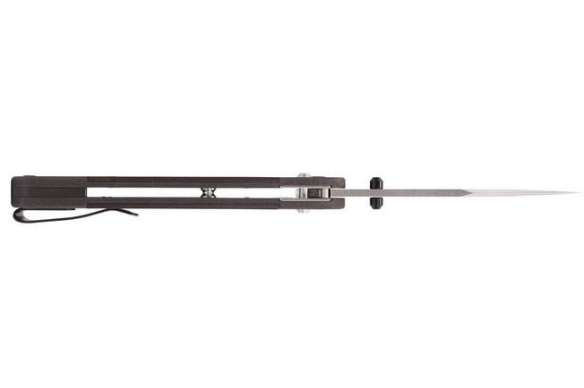 Image for Buck 110 Folding Hunter Crossbar Lock 0110BRS18 Satin MagnaCut, Aluminium, Macassar Ebony, pocket knife