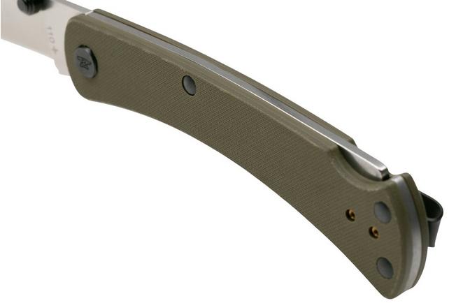 Buck 110 Slim Knife Select OD Green 0110ODS2 pocket knife