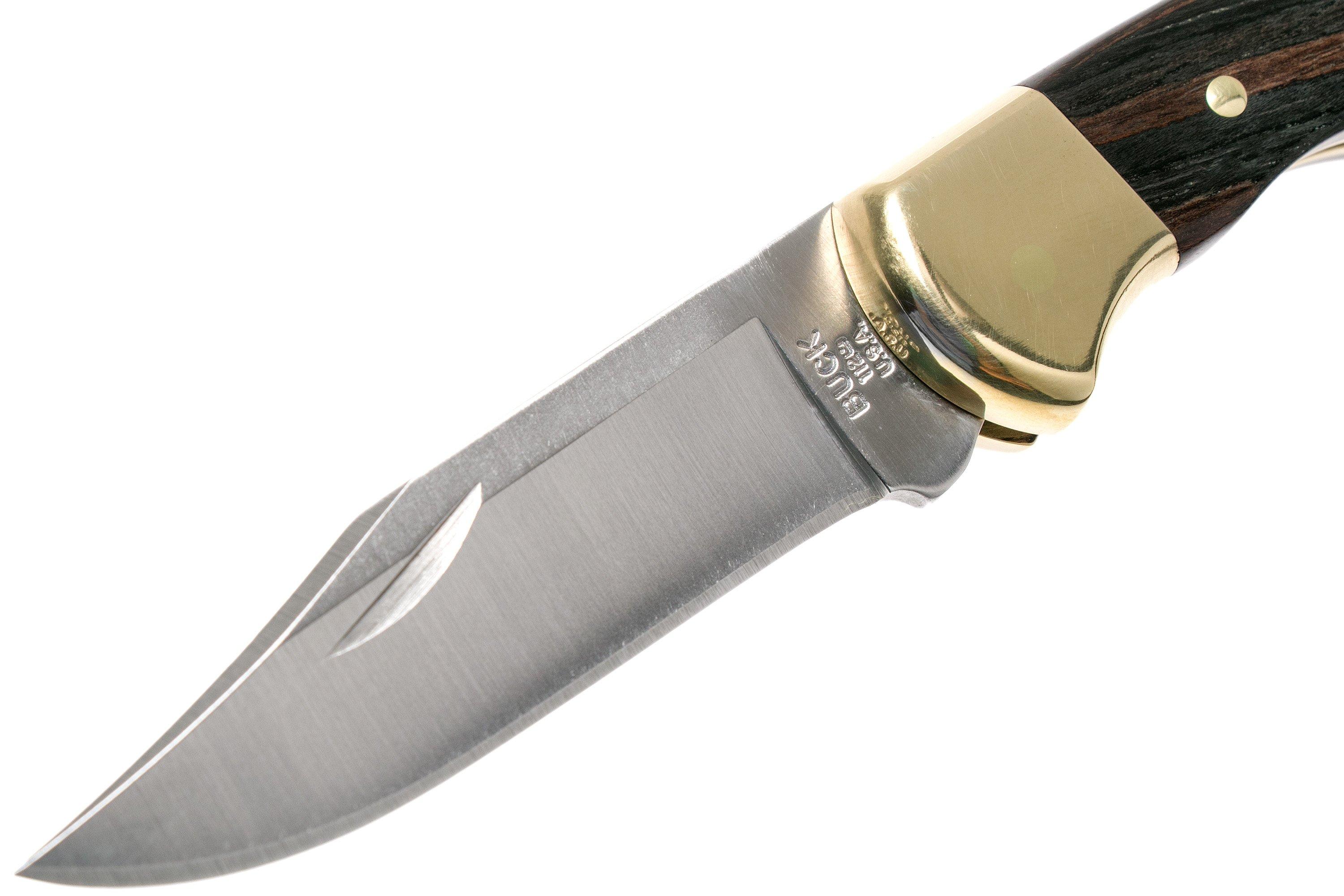 Buck 112 Ranger with finger grooves 112BRSFG pocket knife 