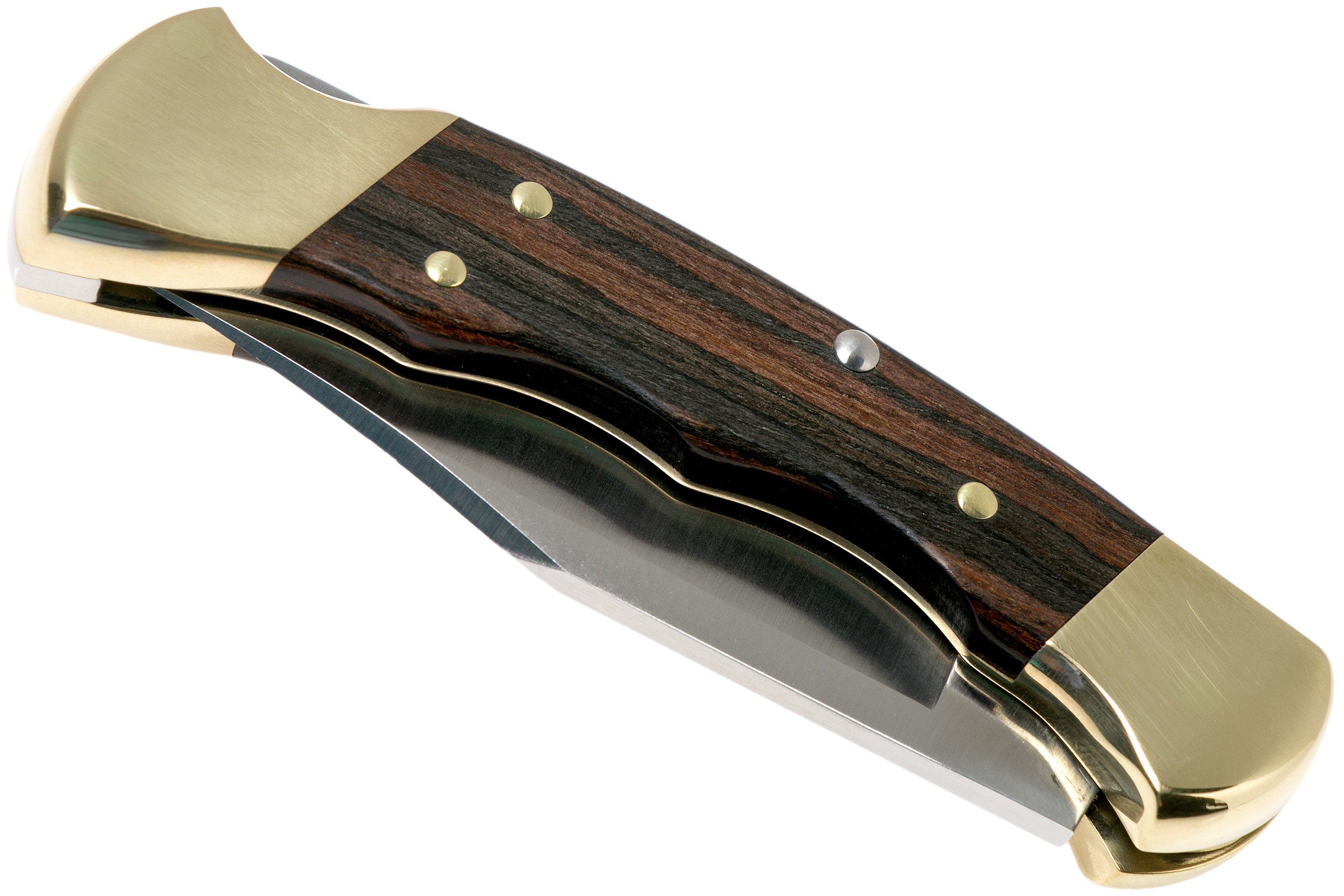 Buck 112 Ranger with finger grooves 112BRSFG pocket knife ...