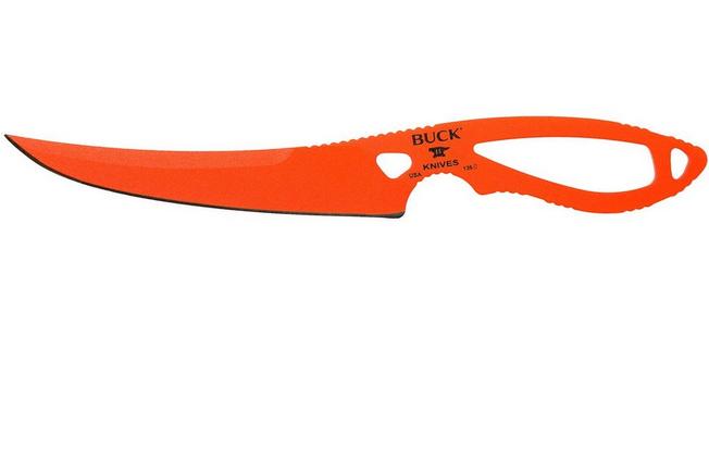 Image for Buck 136 boning knife with sheath, orange, 0136ORS-B