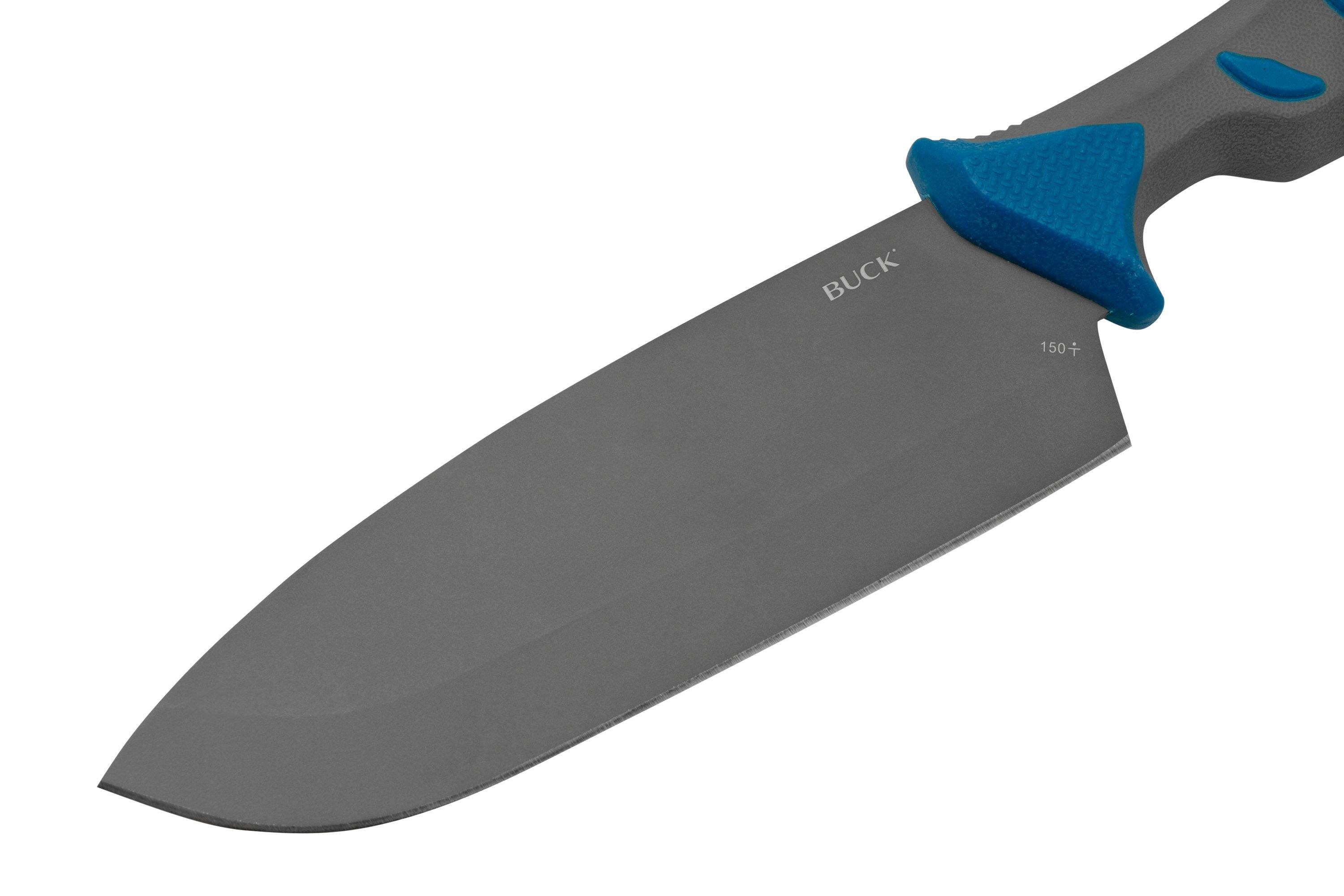 Buck Hookset 6 Cleaver Salt Water Knife Blue/Gray - Outdoor Essentials