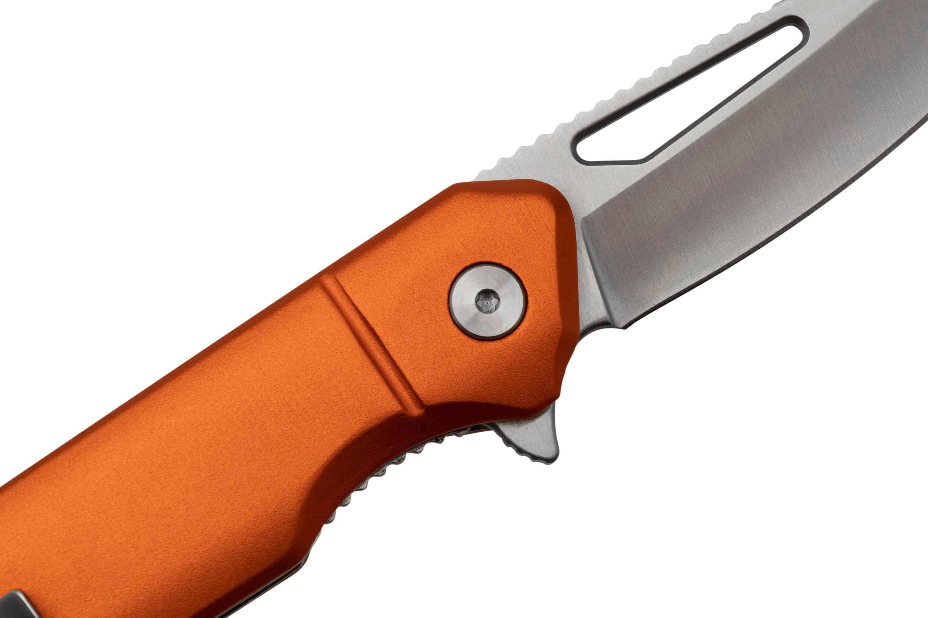 Buck Infusion Drop Point 0239ORS Orange Aluminum pocket knife