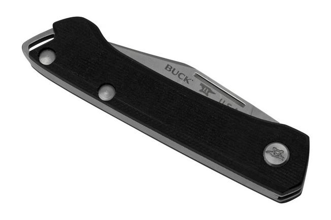 Navaja EDC Buck Saunter clip con mango de micarta verde OD 250GRS1 -  50-0250GRS1 - BUCK