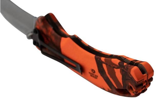 Buck Bantam BHW, Mossy Oak, Blaze Orange Camo 0286CMS9 Taschenmesser