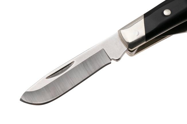 Bild für Buck Stockman 0301BKS1 Satin 420HC, Black Synthetic Nickel Silver, Taschenmesser