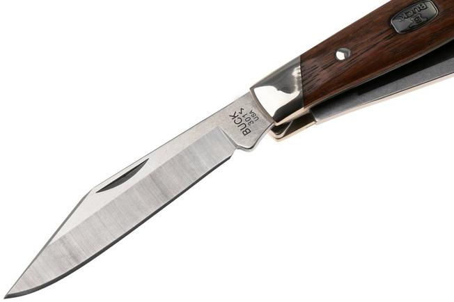 Afbeelding voor Buck Stockman 0301BRS3, Satin 420HC, Granadillo zakmes