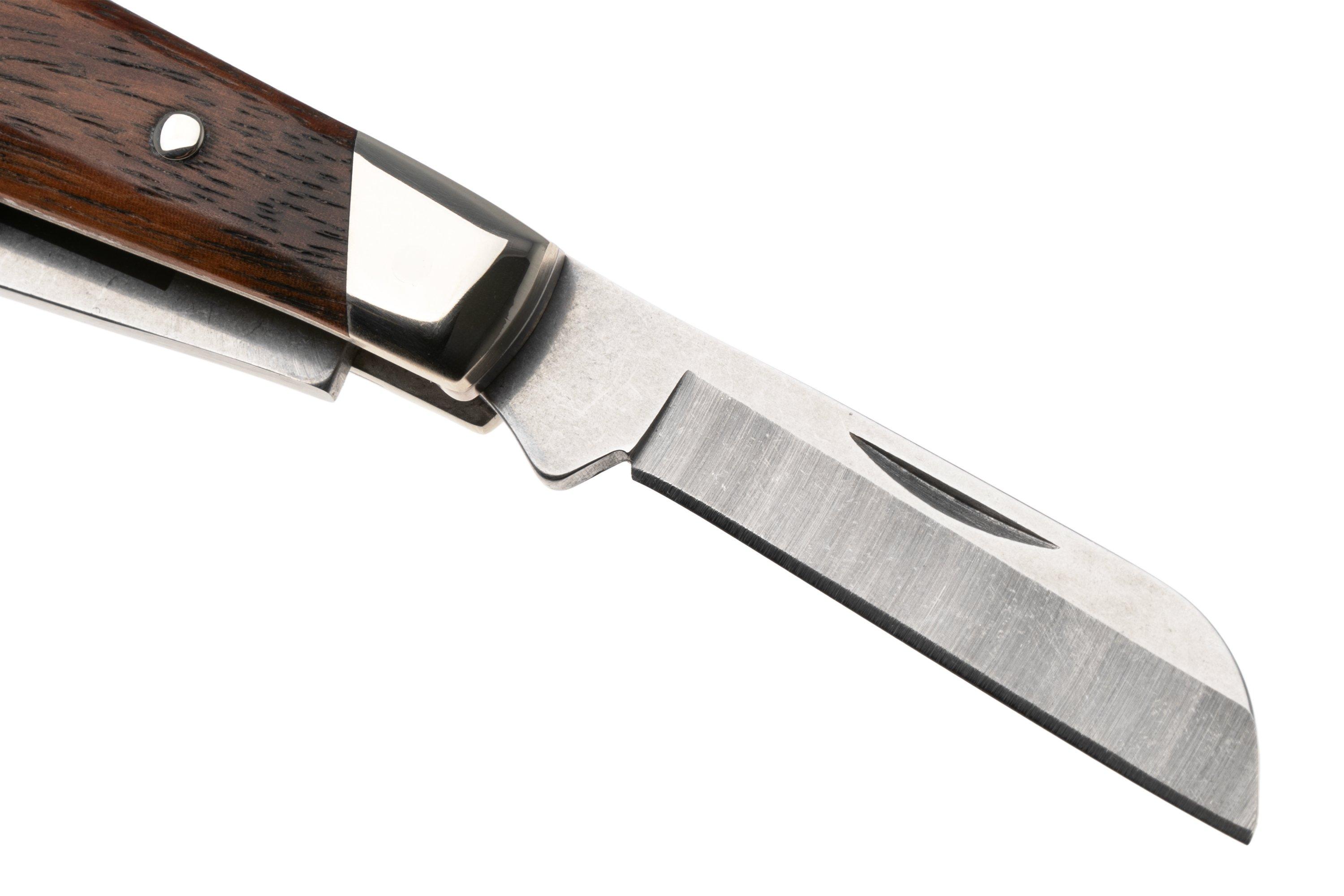 Buck Stockman 0301BRS3, Satin 420HC, Granadillo pocket knife ...